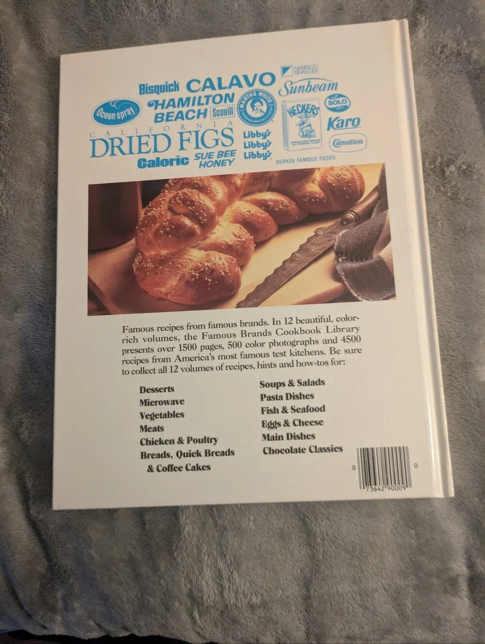 Famous Brands Breads Quick Breads & Coffee Cakes Vol 6 Hardcover Cookbook